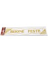 Vinilo decorativo dorado con brillo "Felices Fiestas" de 16x61