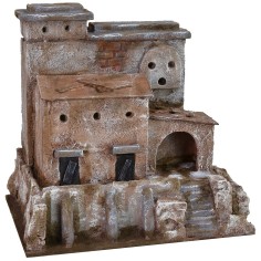 Casa colonica in lontananza cm 22x15x21 h 2