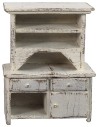 Aparador blanco con cajones de 8,5x5x10,5 cm h