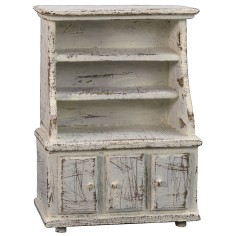 Credenza bianca con ripiani cm 8x5x11 h