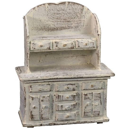 Credenza in legno bianco cm 9x5x11 h legno, consigliato