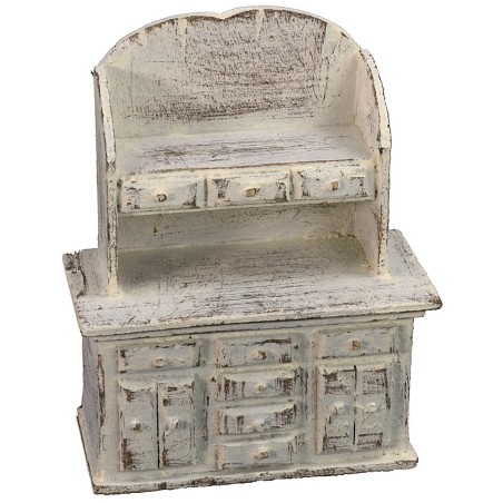 Credenza in legno bianco cm 9x5x11 h legno, consigliato