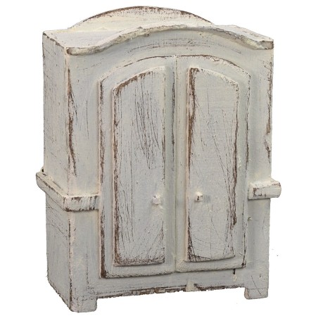 Armadio bianco in legno cm 8x4,5x11 h