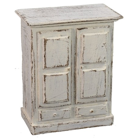 White wardrobe with doors and drawers cm 8,5x4,5x11 h