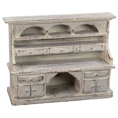 Buffet bianco cm 15x5x12 h statue, bianco, altezza 2