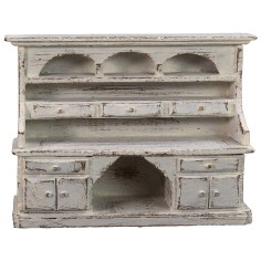 Aparador blanco cm 15x5x12 h estatua, blanco, altura