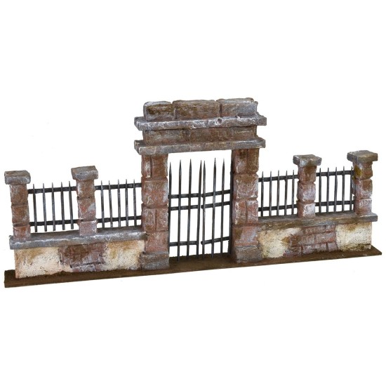 Cancello con ringhiera cm 49x5x21,5 h altezza, ringhiera