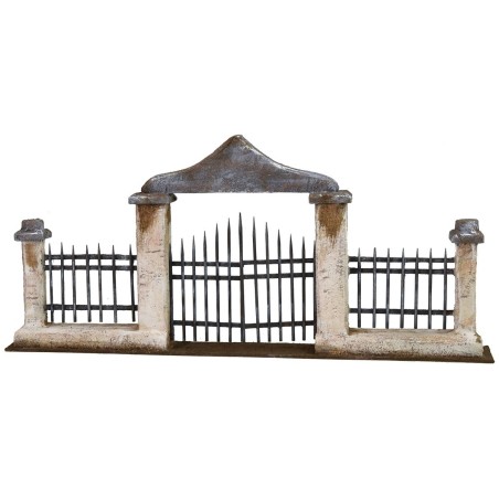 Cancello e ringhiera cm 49x5x22 h altezza, cancello, ringhiera
