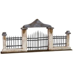 Cancello e ringhiera cm 49x5x22 h altezza, cancello, ringhiera 2