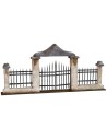 Cancello e ringhiera cm 49x5x22 h altezza, cancello, ringhiera