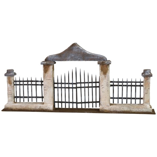 Cancello e ringhiera cm 49x5x22 h altezza, cancello, ringhiera