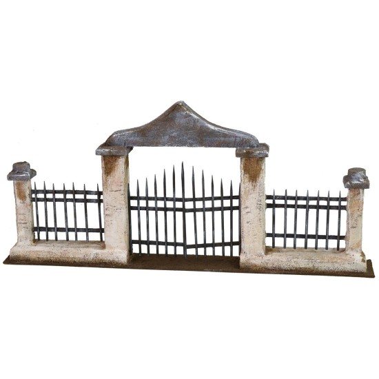 Cancello e ringhiera cm 49x5x22 h altezza, cancello, ringhiera