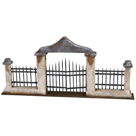 Cancello e ringhiera cm 49x5x22 h altezza, cancello, ringhiera