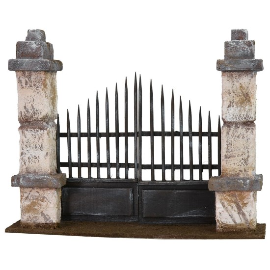 Cancello con colonne cm 24x6x19 h