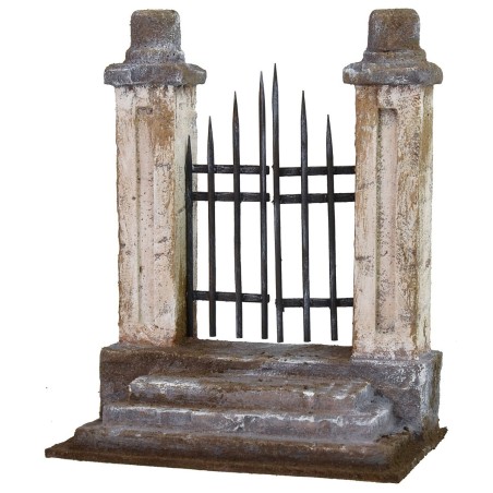 Cancello con scalinata cm 17x10x21 h