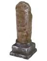 Ruined column with square base cm 4x4x10,5 h