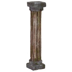 Colonna scanalata cm 3x3x15 h