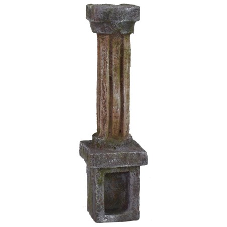 Colonna quadrata con piedistallo 4x4x15 cm