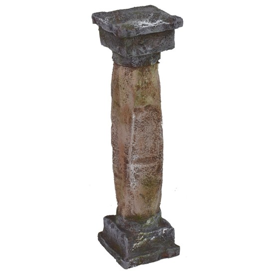 Colonna dorica cm 4x4x15 h colonna, polistirene, presepe