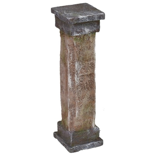 Colonna a base quadrata e fusto ottagonale cm 4x4x15 h colonna