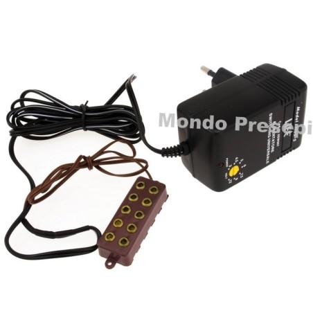 Transformer with multi-socket with adjustable voltage