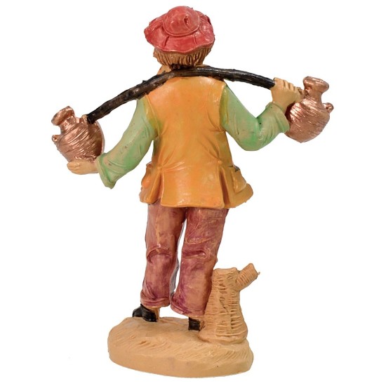 Acquaiolo lux 12 cm en PVC Mondo Presepi