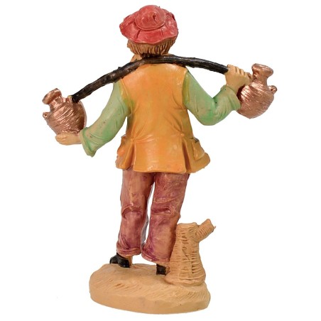 Acquaiolo lux 12 cm in pvc Mondo Presepi