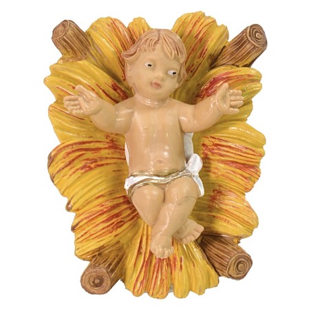 Natividad 3 piezas serie lux 12 cm en PVC Mondo Presepi