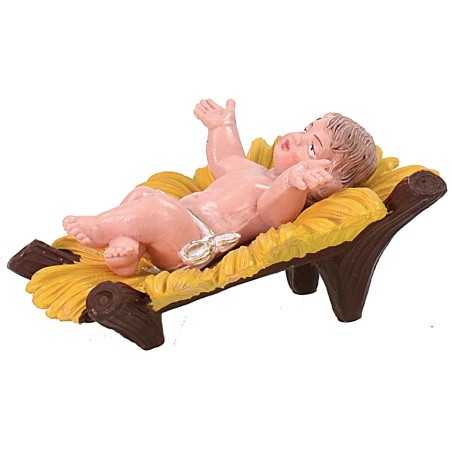 Natività set 3 pz serie color 12 cm in pvc