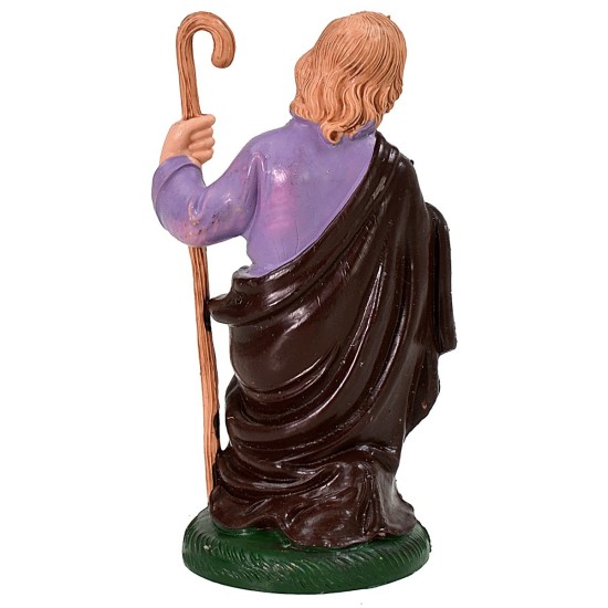 Natividad conjunto 3 piezas serie color 12 cm en pvc Mundo Pesebres