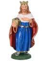 Conjunto de tres Reyes Magos serie color 12 cm en pvc
