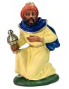 Set tre Re Magi serie color 12 cm in pvc Mondo Presepi