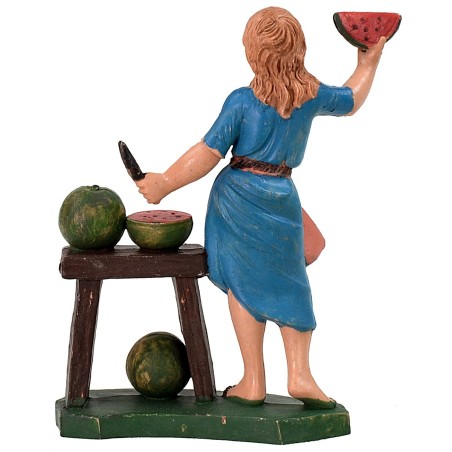 Frutera color 12 cm en pvc Mondo Presepi