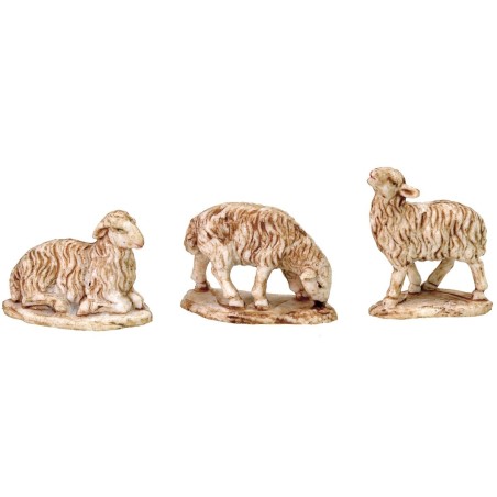 Set 6 pecore per statue cm 7- Cod. W60 Mondo Presepi