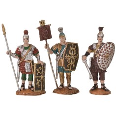 Set of 3 soldiers 8 cm Oliver