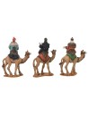 Conjunto de Tres Reyes Magos en camello serie 5 cm Oliver