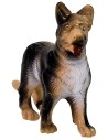 Perro pastor mediano en PVC - Cod. PG46 Mondo Presepi