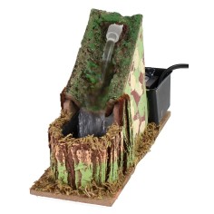 Cascada funcional para belén de 18X6X11 cm Mondo Presepi