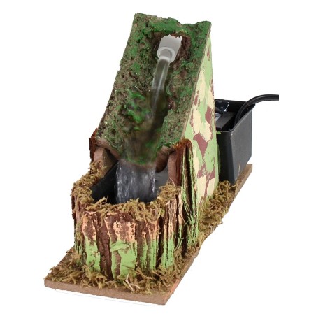 Cascata funzionante per presepe cm 18X6X11 Mondo Presepi