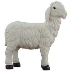 Oveja cabeza alta para estatuas de 30 cm oveja, estatuas, resina.