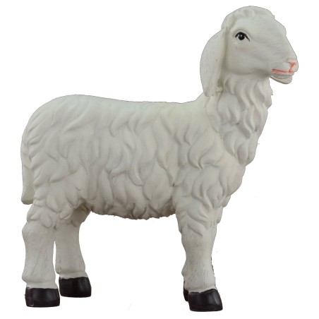Oveja cabeza alta para estatuas de 30 cm oveja, estatuas, resina.