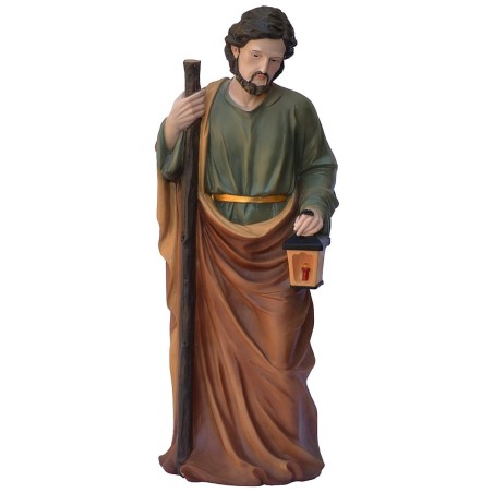 Natività 3 soggetti in resina h 80 cm