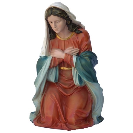 Natividad 3 figuras en resina h 80 cm resina, Jesús, cuna