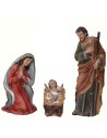 Set 11 personaggi con Natività in resina 60 cm
