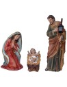 Set 11 personaggi con Natività in resina 60 cm