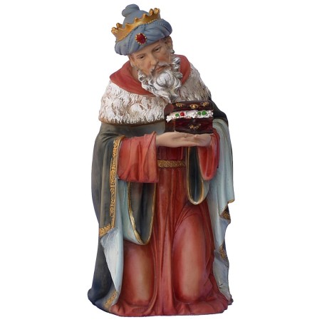 Set 11 personaggi con Natività in resina 60 cm giuseppe