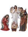 Set 11 personaggi con Natività in resina 60 cm giuseppe