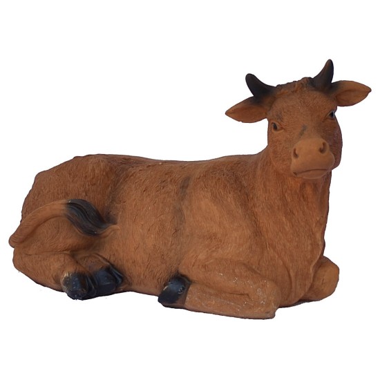 Set 11 statue con Natività 40 cm in resina angelo, resina