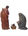 Set 11 statue con Natività 40 cm in resina