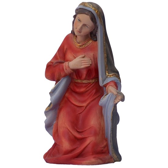 Set 11 statue con Natività 40 cm in resina angelo, resina